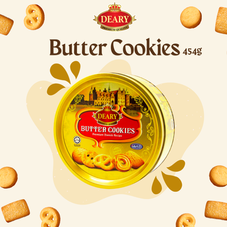 Butter Cookies 454g 2 New