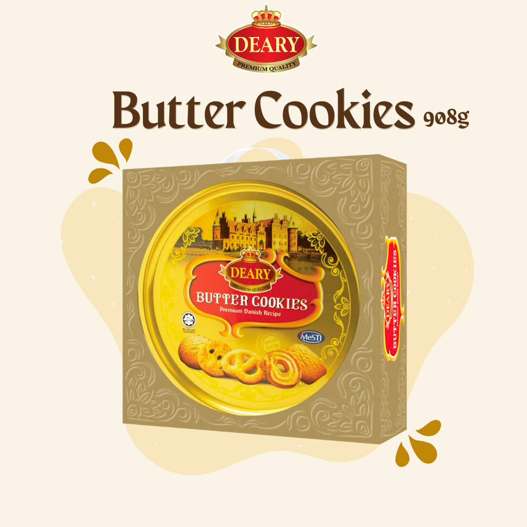 Deary Butter Cookies 908g - Deary Coffee