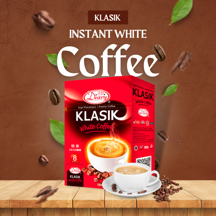 DEARY Klasik 3 In 1 White Coffee Box 2