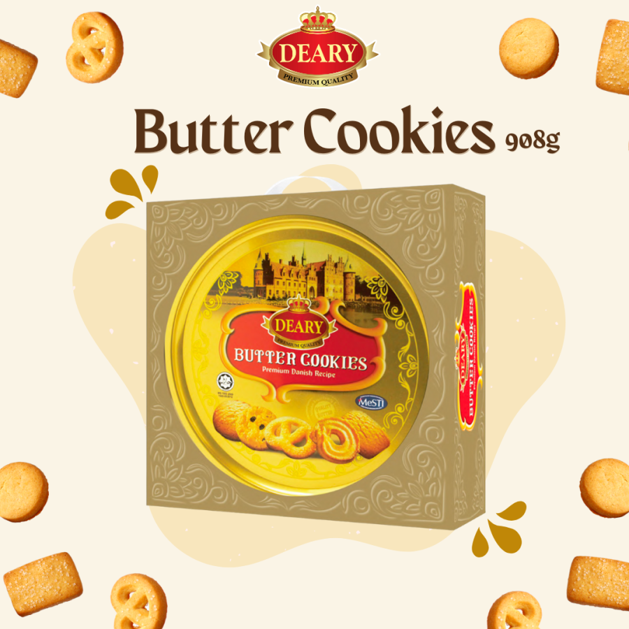 Butter Cookies 908g 2 New